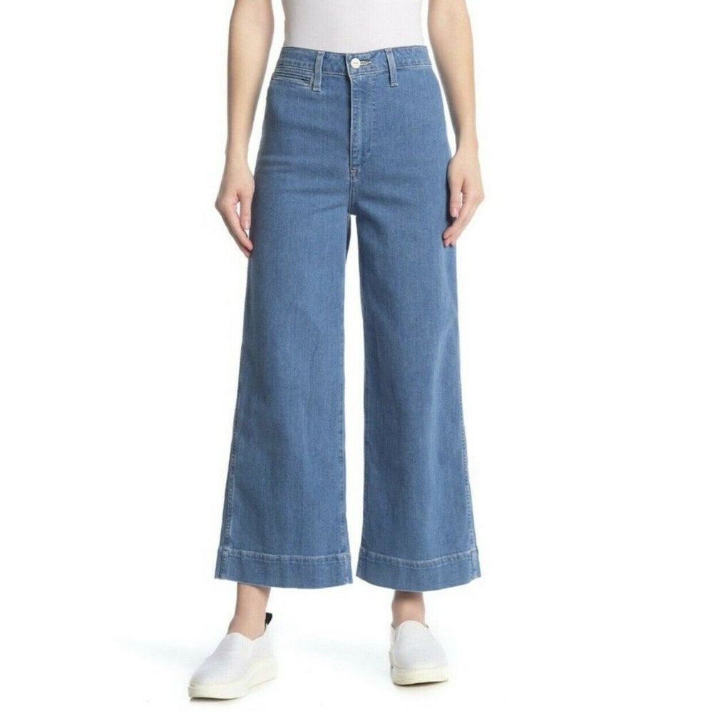 Madewell 28 Emmett Wide Leg Jeans High Rise New